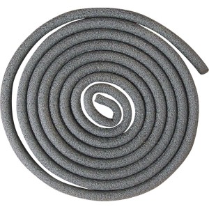 Profil de remplissage de joints RORO gris, diamètre 20 mm, enroulé.