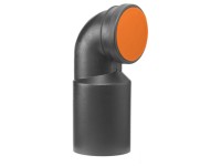 Abflussrohr Wand-WC-Bogen Polyethylen hochdicht Ø 90 mm / 90°