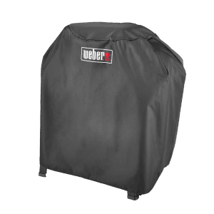 Housse Weber Premium noire pour barbecue Lumin Stand, protège des intempéries.