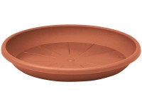 Geli Untersetzer Cylindro Kunststoff Terracotta Ø 41 cm