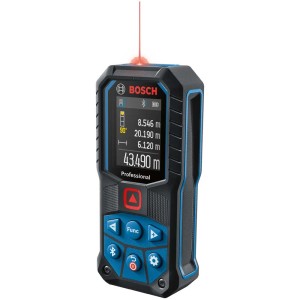 Télémètre laser Bosch Professional GLM 50-27 C avec point laser rouge.