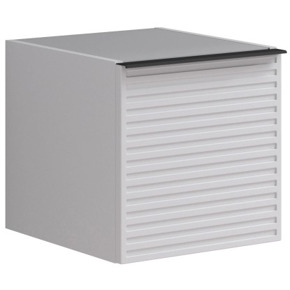 Midischrank Pixel Weiss Stripes (HxBxT) 40 x 40 x 45,5 cm