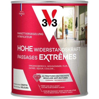 Vitrificateur pour parquets Nordic Blanc 2,5 l