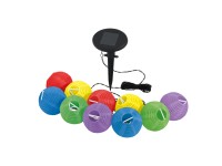 Eglo Solar-LED-Lichterkette mit 10 Kugeln Bunt 430 cm