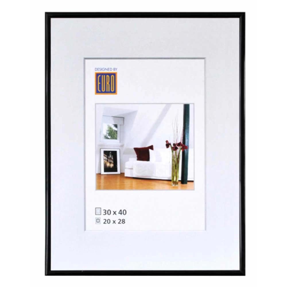 Bilderrahmen KR1 Kunststoff Schwarz 50 x 70 cm kaufen bei OBI