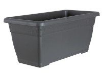 Geli Pflanztrog Plato Anthrazit (HxBxT) 28 x 30 x 60 cm