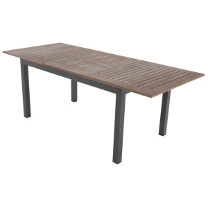Doppler Ausziehtisch Expert Aluminium Anthrazit 150/210 x 90 cm