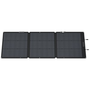 Pannello solare pieghevole EcoFlow NextGen G2, 160W, nero. Sistema solare per campeggio ed emergenze.