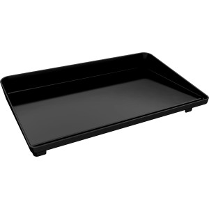 Piastra per griglia Outdoorchef Plancha Arosa Evo nera in ghisa, ideale per grigliare a basso contenuto di grassi.