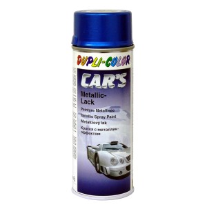 Dupli-Color Cars spray vernice azzurro metallizzato, bomboletta da 400ml per riparazioni.