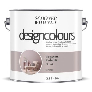 Schöner Wohnen Designfarben Elegante Cipria Lilla, pittura murale opaca per interni.