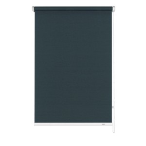 Store enrouleur latéral Gardinia gris occultant, 142x180 cm. Tissu opaque avec cordon à chaînette.
