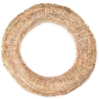 Corona in paglia 250 x 50 mm