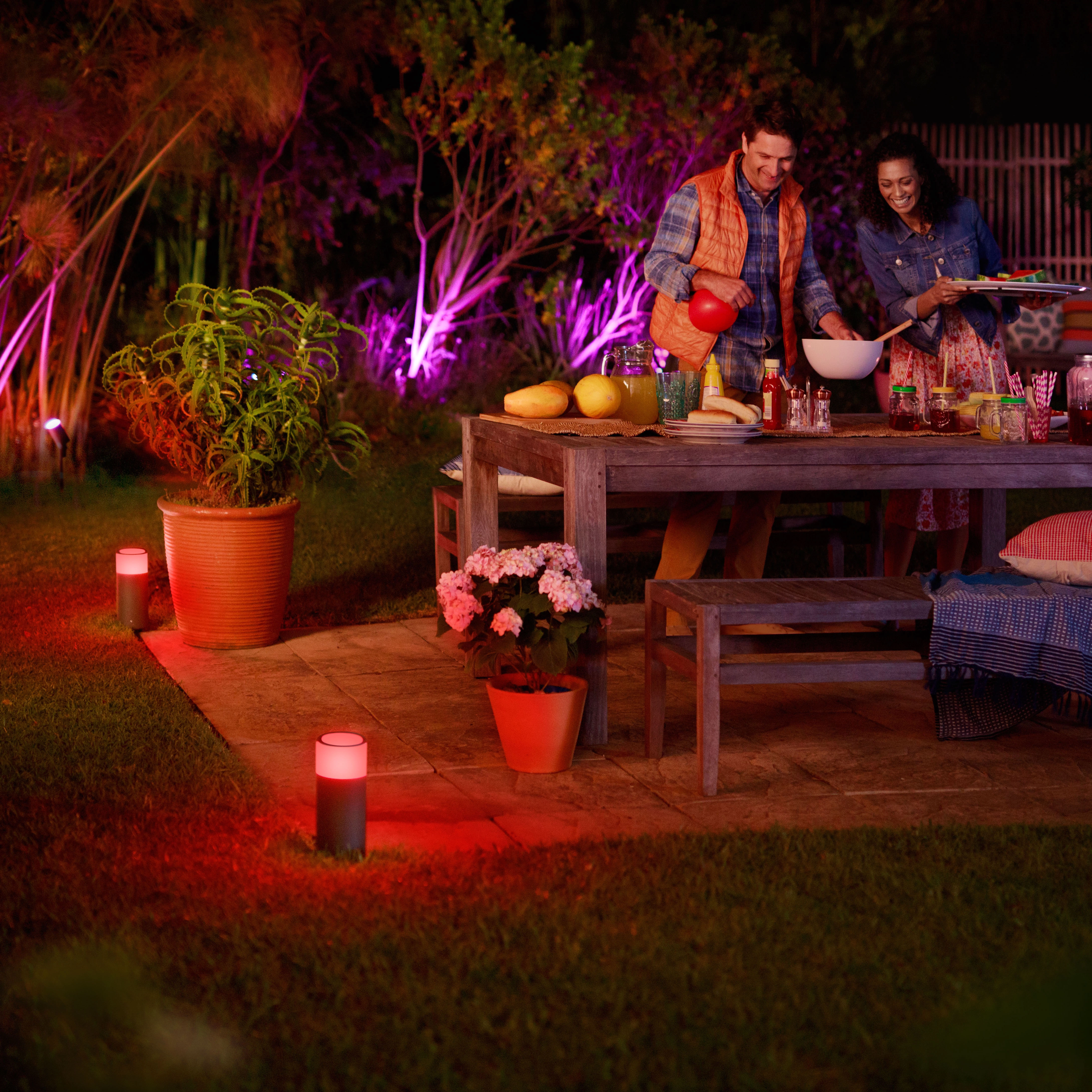 Philips Hue White and Color Ambiance LED Borne d…