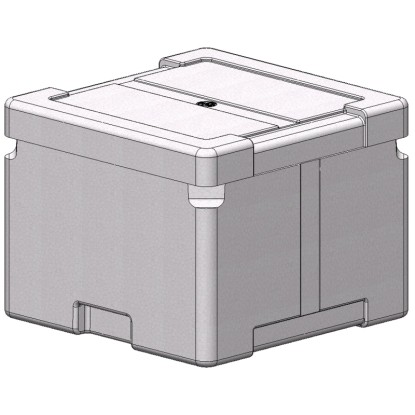 EPS-Isolierbox Polystyrol Weiss 16 l