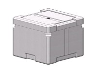 EPS-Isolierbox Polystyrol Weiss 16 l