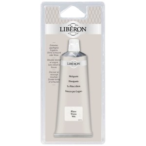 Tube Holzpaste Weiss 80ml zur Reparatur von Holz, von Liberon.
