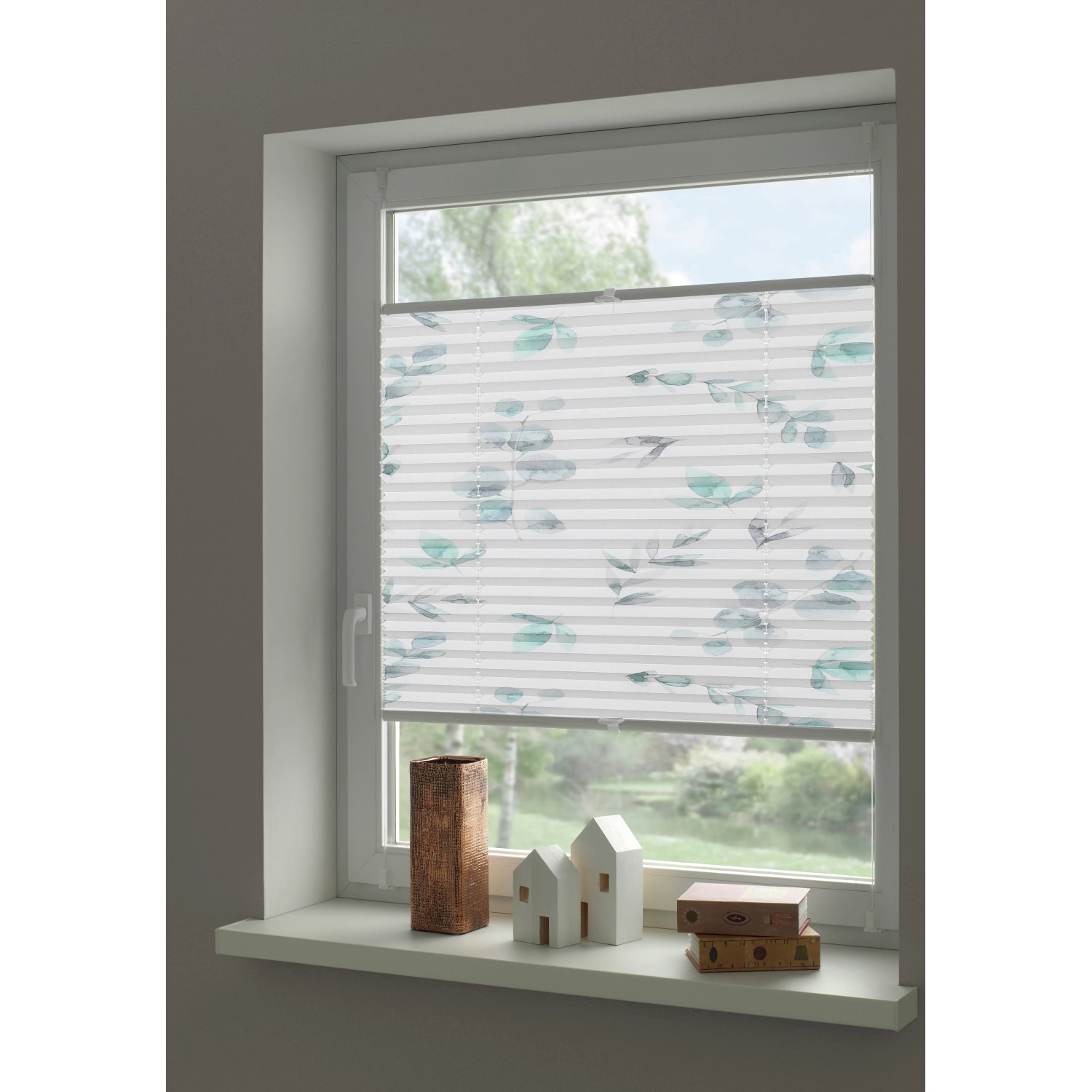 Gardinia Plissee Concept zum Klemmen Dekor Zweig 80 x 130 cm kaufen bei OBI