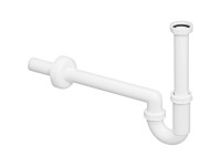 Röhrensiphon Kunststoff Weiss Ø 32 mm / 1 1/4