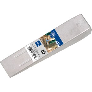 Coin d'abattage et de fendage LUX Comfort Alu, 550g, en aluminium, pour abattre et fendre le bois.