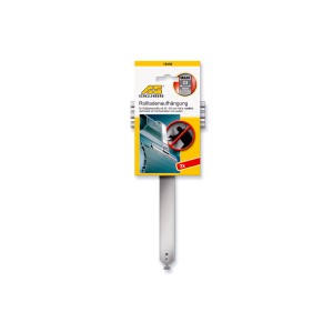 Lot de 3 attaches de volet roulant Schellenberg Maxi argenté pour moteurs de volet roulant.