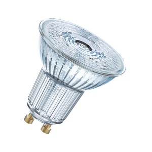 Lampada LED riflettente Osram PAR16 GU10, bianco caldo, 50W, confezione da 3