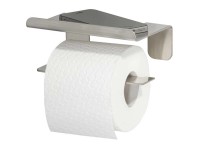 Tiger Toilettenpapierhalter mit Ablage Colar gebürstet Edelstahl