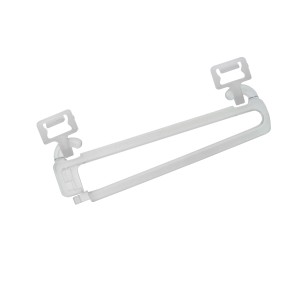 Bügel-Vorhanggleiter für Schlaufenvorhänge, 8 Stück, mit Click-it System für Maxi-Profile.
