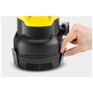 Prefiltro Kärcher per pompe ad immersione, protegge dallo sporco grossolano, facile da installare.