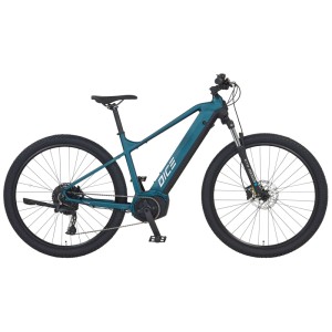 Prophete E-Bike MTB Dice 3.8, 29 pollici, blu-nero opaco. Hardtail con motore centrale e batteria integrata.