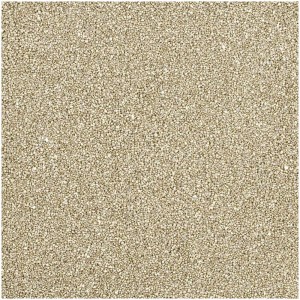 Sabbia colorata decorativa oro bianco, grana 0,5 mm, ideale per progetti di artigianato e decorazione.