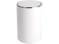 Wenko Schwingdeckeleimer Inca Weiss 5 l Wenko Schwingdeckeleimer Inca Weiss 5 l