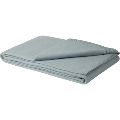 Coperta in pile tinta unita Grigio 130 x 160 cm