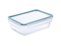 Rotho Kühlschrankdose Clic&Lock Glas 1,3 l