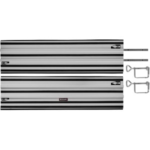 Einhell by kwb Guide in alluminio, 2 pezzi, 1000 mm, accessori per seghe circolari portatili.