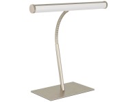 Eglo LED-Tischleuchte Riccione Alu Stahl Nickel hell (HxBxT) 39,5 x 19 x 30 cm
