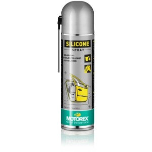 Motorex Spray al silicone 500ml per gomma, plastica e metallo.