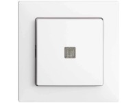 Feller Druckschalter / -taster-Frontplatte EdizioDue mit Frontlinse Weiss Feller Druckschalter / -taster-Frontplatte EdizioDue mit Frontlinse Weiss