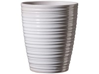 Söndgen Orchideenvase Bergamo Nature Zartgrau Lasur Ø 13 cm / Höhe 15 cm