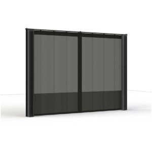 Tenda per pergola Siena Garden con zanzariera, antracite, 300x210 cm.