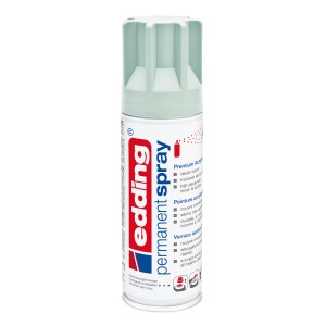 Spray permanente Edding 5200 in Mellow Mint, finitura satinata. Vernice spray multiuso.