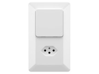 UP-Druckschalter Modino Priamos Weiss UP-Druckschalter Modino Priamos Weiss