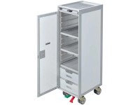 Diaqua® Flugzeug-Trolley Badregal Weiss