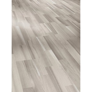 Parador Sol stratifié Basic 200, décor acacia gris, aspect parquet bateau.