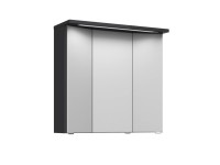 Pelipal Spiegelschrank 3D mit LED Quantum Kompakt Anthrazit 75 cm x 72 cm Pelipal Spiegelschrank 3D mit LED Quantum Kompakt Anthrazit 75 cm x 72 cm