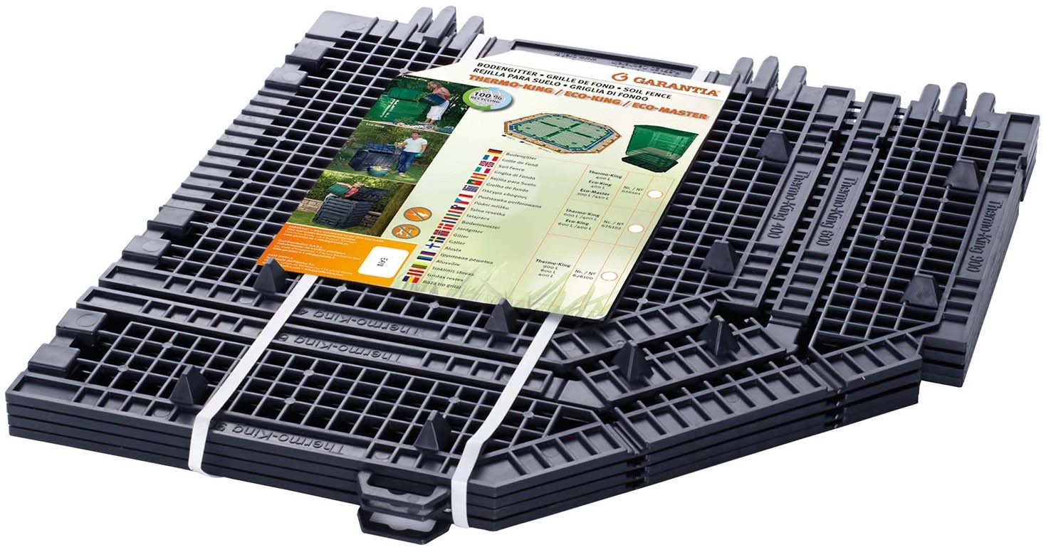 Garantia Bodengitter für Komposter Schwarz 400 600 l kaufen bei OBI