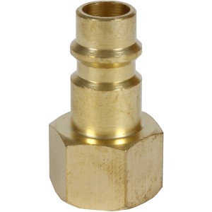 Einhell nipplo filettato R 1/4 filettatura interna in metallo per compressori.
