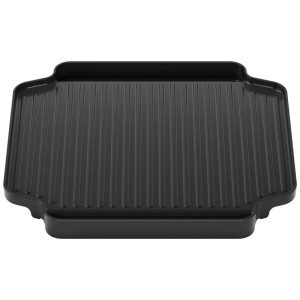 Piastra grill Campingaz per Camp'Bistro 3: alluminio, antiaderente, bordi alti.