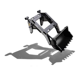 Falk SuperLoader caricatore frontale per trattore (taglia L-XXL) in plastica, nero.