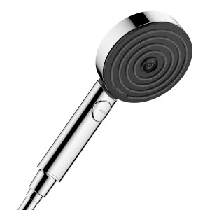 Doccetta Hansgrohe Pulsify Select S 105 cromata con 3 getti.